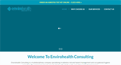 Desktop Screenshot of envirohealth.com.au